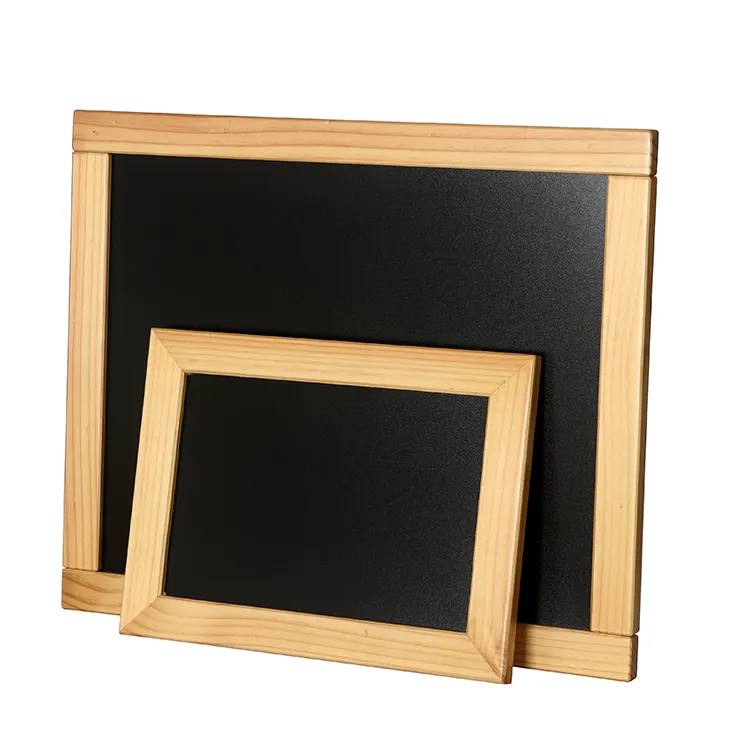 Chalk Board Table Chalkboard Bar Menu Board Wooden Frame Custom Logo Origin Type Signs Square Shape Poster Frames