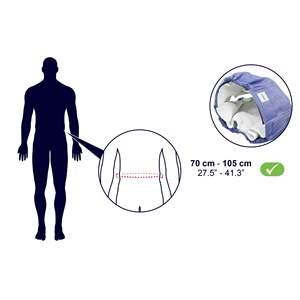 Protège-culotte lavable et réutilisable pour adulte, aide à l'incontinence pour le lit KMINA K40035 - Product Image 2