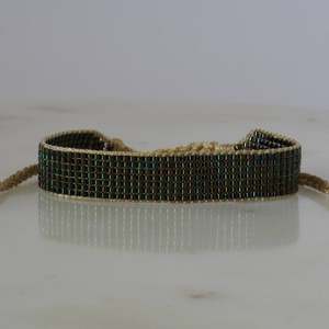 Handmade Happiness forest green handmade miyuki <b>bead</b> <b>bracelet</b> - Product Image 1