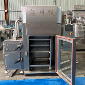 فرن تدخين صناعي أوتوماتيكي عالي الجودة من الفولاذ المقاوم للصدأ 304 لتدخين الأسماك والنقانق - Product Image 3