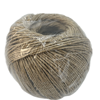100% Ficelle de chanvre ciré naturel 1mm Ficelle de toile de jute torsadée Flexible 100% Ficelle de cordon de chanvre