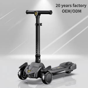 Extra-Wide Board Children's <strong>Scooter</strong> Adjustable Height Light up 3 Wheels <strong>Scooters</strong> for Kids <strong>Toddlers</strong> 3-6 Years Old - Product Image 1