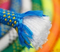 Mini corde de gymnastique courte la plus populaire Corde statique en nylon pour la danse carrée