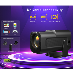 Tout nouveau HY320 PRO <span class=keywords><strong>4k</strong></span> LCD écran vidéo Portable Android 12 1080P Full hd prise en charge BT 5.0 1080p <span class=keywords><strong>projecteur</strong></span> intelligent bureau usage domestique - Product Image 3