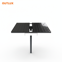 Farola Solar de Alta Calidad, Impermeable IP65, de Aluminio para Exteriores, 100W 150W 200W, Farola LED Solar