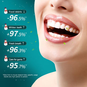 SADOER Noël naturel <span class=keywords><strong>blanchissant</strong></span> Protection des gencives nettoyage des dents rétention de parfum des dents et élimination des taches en profondeur <span class=keywords><strong>dentifrice</strong></span> - Product Image 3