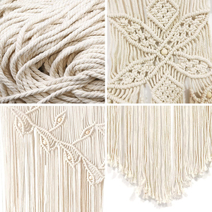 Tapiz Decorativo Bohemio de 42"*44" para Colgar en la Pared, Hecho a Mano con Algodón, para Decoración del Hogar y Bodas, Dropshipping - Product Image 5