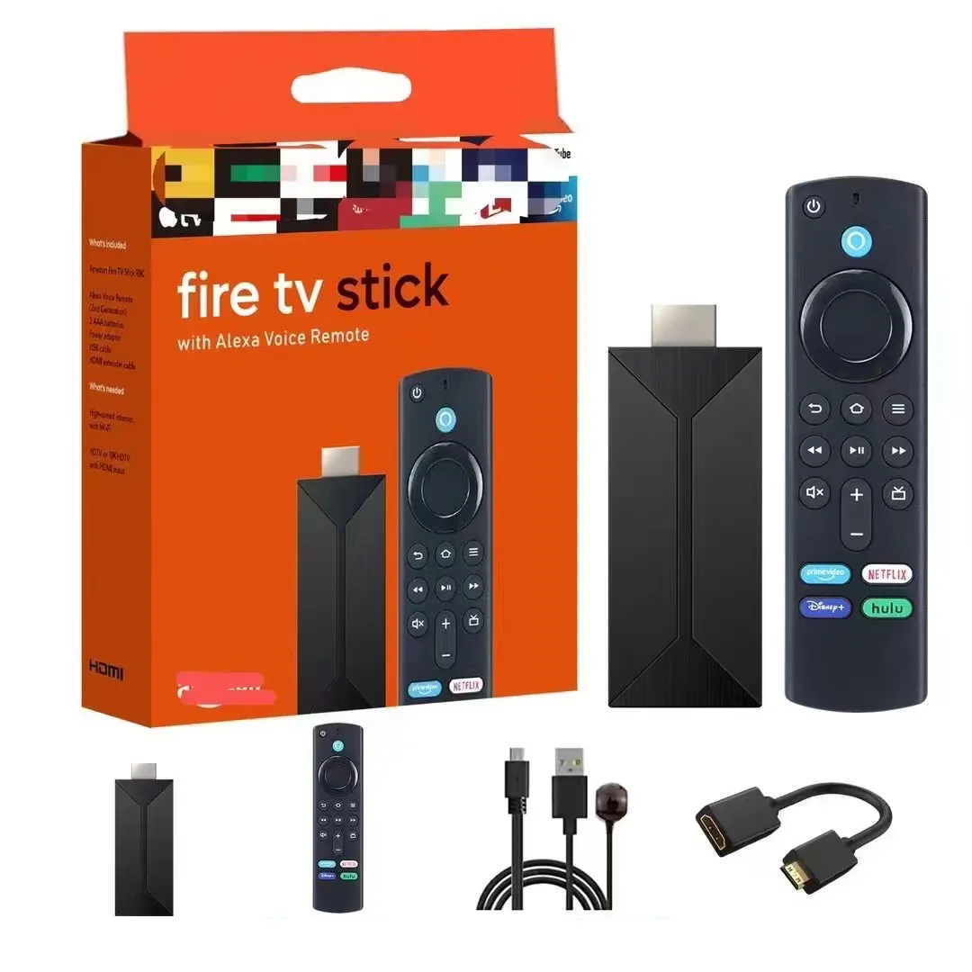 Fire TV Stick 3rd Gen 4k потоковый медиаплеер голосовой пульт дистанционного управления firestick