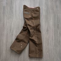 Nouveau Jean en Denim Ciré Tricoté Noir pour Homme, Coupe Ample, Double Genou Renforcé, Qualité Supérieure, Collection 2026