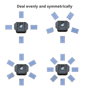 Machine de mélange et de traitement de cartes de casino automatique professionnelle pour les jeux de poker Max 6 joueurs pour les loisirs - Product Image 6