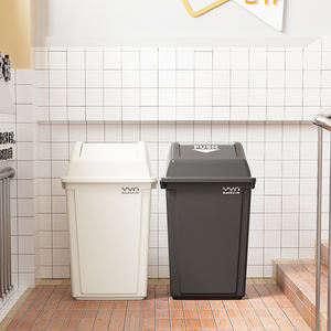 YYN Huishoudelijke Draagbare Keuken 20 Liter Afvalbakken Plastic Prullenbak met Zwenkdeksel - Product Image 5