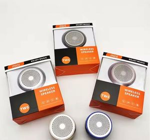 Small Metal <b>Speaker</b> Portable Outdoor Loudspeaker Mini Column Stereo Music Surround Box Wireless <b>Speaker</b> With Mic - Product Image 2