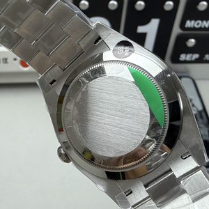 Montre mécanique de luxe pour homme, personnalisée, avec fonction jour et calendrier, étanche - Product Image 5