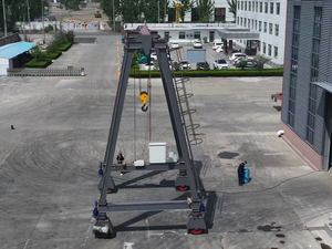 Grúa Pórtico Móvil Omnidireccional con Ruedas de Goma: 360 °   Dirección Flexible para Operaciones Eficientes en Patios de Contenedores - Product Image 4