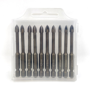 Forets en céramique multifonctionnels à performance optimale, spécialisés pour le verre, forets croisés pratiques pour le marbre et la maçonnerie - Product Image 1