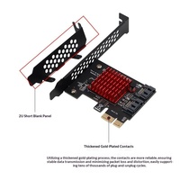 Carte adaptateur d'extension PCI-E vers 3.0 pour disque dur avec interface 6 Gbps en stock