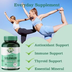 OEM/ODM Vente chaude Capsules de sélénium personnalisées pour adultes Non destiné aux adolescents, aux enfants, aux femmes enceintes Produits de compléments alimentaires - Product Image 3