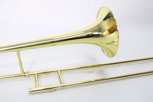 Étui de <span class=keywords><strong>trombone</strong></span> Focustyle en gros, pas cher, haute qualité pour étudiants et débutants, <span class=keywords><strong>trombone</strong></span> en laiton laqué or, tonalité Si bémol - Product Image 2