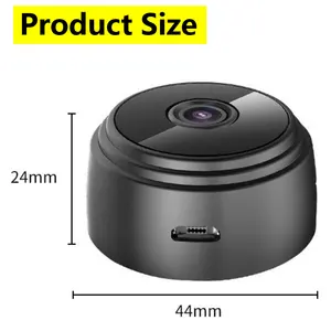 Mini câmera wi-fi sem fio hd 1080p, vigilância interna, câmera babá, mais barata a9