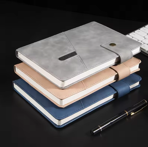Carnet en cuir PU avec logo personnalisé, carnet de notes, cadeau promotionnel pour <span class=keywords><strong>le</strong></span> bureau - Product Image 5