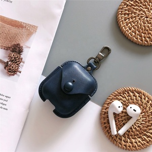 เคสหนัง IVANHOE สำหรับ AirPods,เคสวินเทจหนัง PU แบบพรีเมียมสำหรับ Apple <span class=keywords><strong>AirPod</strong></span> หูฟังเคสชาร์จ - Product Image 4
