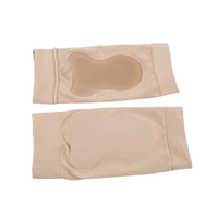 Coussinets élastiques unisexes en gel de silicone médicaux réglables Manchons de cheville de compression Chaussettes de pied pour douleurs articulaires Protection en nylon