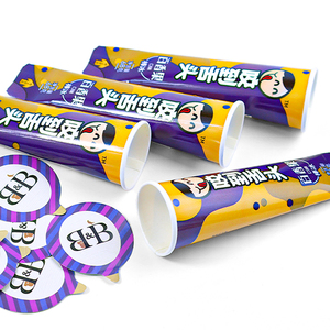 JAHOO PACK Ice Cream Push up Tubos Tubo de pared simple <span class=keywords><strong>Calippo</strong></span> Tubo de paleta de diseño personalizado - Product Image 5
