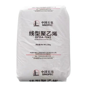 도매 저밀도 폴리에틸렌 LLDPE 필름 등급 LLDPE 원료 과립 시노펙 LLDPE <span class=keywords><strong>7042</strong></span> 과립 25kg 포장 - Product Image 1