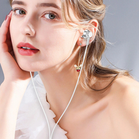 KAKUSIGA Écouteurs intra-auriculaires numériques filaires USB C Type-C avec microphone, très demandés