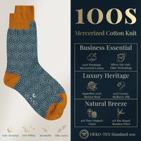 Calcetines de vestir de punto con logotipo personalizado para hombre, calcetines de negocios transpirables antideslizantes finos con patrón de hojas, estilo de verano