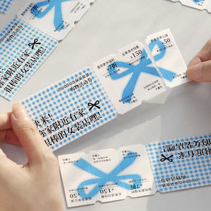 Boletos <span class=keywords><strong>para</strong></span> Eventos de Papel de Arte al por Mayor, Impresión Personalizada, Cupón Fácil de Rasgar, Apto <span class=keywords><strong>para</strong></span> Múltiples Escenarios - Product Image 4