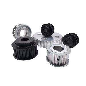 Prestazioni ottimali cinghia di distribuzione puleggia personalizzato 45 acciaio/alluminio/acciaio inox vari materiali in dimensioni HTD 3m <span class=keywords><strong>5m</strong></span> <span class=keywords><strong>8m</strong></span> <span class=keywords><strong>14m</strong></span> L H S8m - Product Image 5