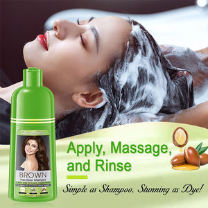 Shampoo colorant capillaire semi-permanent gris à noir 500 ml, vente en gros - Product Image 4