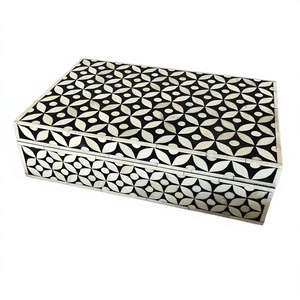 Acrylic Classic Rectangle Cotton Swab Storage <b>Box</b> Portable Multifunction Airtight Jewelry Container for Cosmetic Makeup <b>Remover</b> - Product Image 2