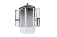 Cage à colombes de qualité supérieure avec zone de vol spacieuse pour la volière d'oiseaux en bois extérieure de patio