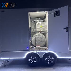 Remolque de Baño Móvil de Doble Habitación, Remolque de Inodoro Portátil, Remolque de Baño Móvil para Alquiler en Eventos al Aire Libre - Product Image 4