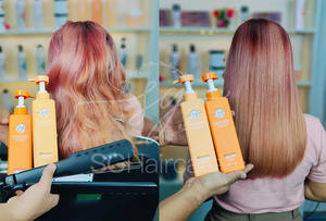 SG Protein biyotin şampuan Salon sınıf profesyonel üreticisi gerçek onarım şampuan şampuan ve saç kremi 500ml - Product Image 4