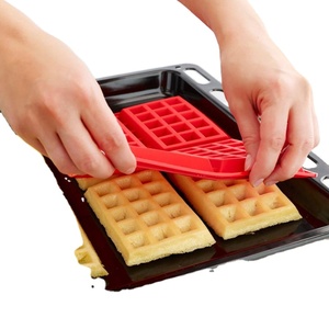 Haute température coeur forme Silicone gaufre <span class=keywords><strong>moule</strong></span> bricolage carré cuisson <span class=keywords><strong>moule</strong></span> treillis ustensiles de cuisson outils cuisine ménage gaufre <span class=keywords><strong>moule</strong></span> - Product Image 1