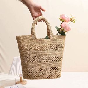 Handmade <b>Large</b> Capacity Raffia Straw <b>Bags</b> New Arrival Seaside <b>Beach</b> <b>Bags</b> Handbag - Product Image 4
