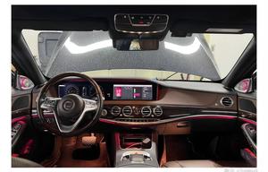 ไฟสร้างบรรยากาศสำหรับ W222 Mercedes <span class=keywords><strong>Benz</strong></span> S Class 2014-<span class=keywords><strong>2020</strong></span>ช่องระบายอากาศ64สีใหม่ช่องลมตกแต่งแบบกังหัน - Product Image 2