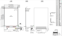 Modul Layar E-paper EPD E Ink 7.8 inci (7.8'') Resolusi Tinggi 1404x1872 Terlaris untuk E-reader