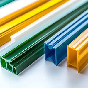 <span class=keywords><strong>Profil</strong></span>é <span class=keywords><strong>en</strong></span> <span class=keywords><strong>PVC</strong></span> extrudé résistant aux UV pour fenêtres et portes Conception personnalisée Fabricant de plastique extrudé - Product Image 1