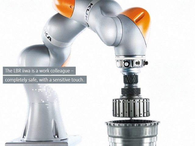 Collaborative Robot KUKA LBR Iiwa 14 R820 Load Capacity 14kg Reach 820mm Articulated Robotic Arm Cobot for Welding Palletizing