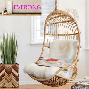 <span class=keywords><strong>Silla</strong></span> <span class=keywords><strong>Colgante</strong></span> de Ratán para Interiores/Exteriores, Diseño de Nido de Pájaro, Columpio de Patio para Relajarse - Product Image 4