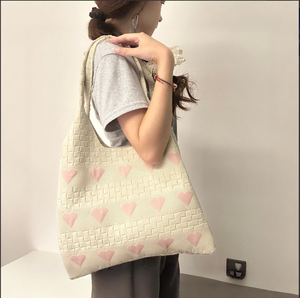 Sac à main tricoté 3D pour femme, sacs à bandoulière au design professionnel, vente en gros, pratique, <span class=keywords><strong>chic</strong></span>, moderne et tendance - Product Image 4