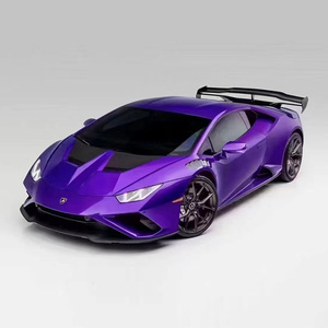 Kit de cuerpo de fibra de carbono de alta calidad Runde para <span class=keywords><strong>Lamborghini</strong></span> Huracan LP580 LP610 actualización estilo EVO alerón de doble capa ala media - Product Image 2