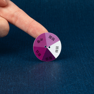 Stampa Logo personalizzata scheda di prova UV/UVC che cambia colore - Product Image 6