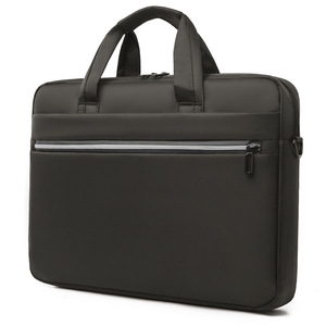 Bolso de Mano para Portátil, Delgado, de Poliéster, Estilo Ejecutivo, Gran Capacidad, con Compartimento Interior, Color Sólido, Casual, con Asa - Product Image 5