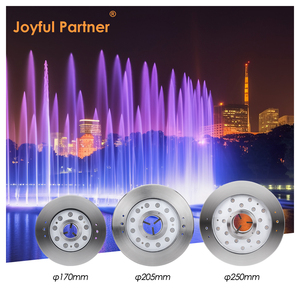 Nueva Luz LED Profesional Subacuática IP68 en Forma de Donut, de Acero Inoxidable 316, Regulable, 18W 36W RGB, para Fuentes de Piscina - Product Image 1