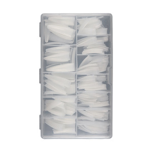Best-seller européen et américain <span class=keywords><strong>pansement</strong></span> à ongles français demi-bâton transparent faux ongles Patch 504 boîte <span class=keywords><strong>pour</strong></span> application au doigt - Product Image 5